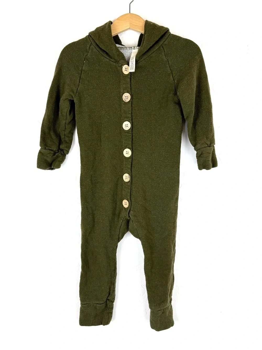 Childhoods Clothing Hooded Romper - fatigue - Picture 2 of 7